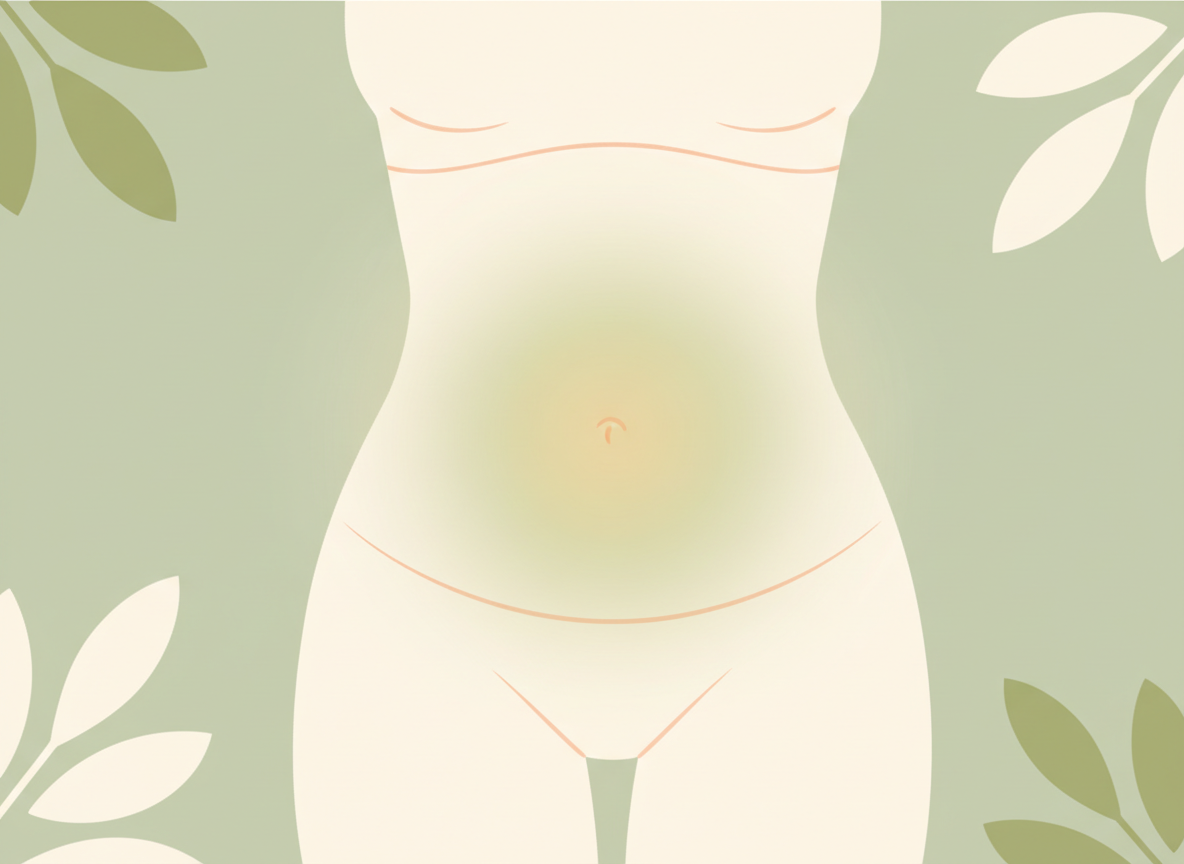 Illustration representing gut wellness and digestive health