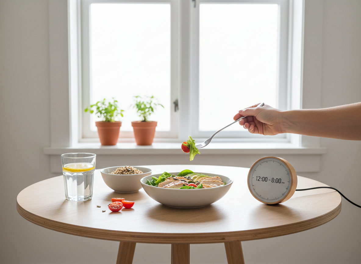 Meal eaten during a defined eating window